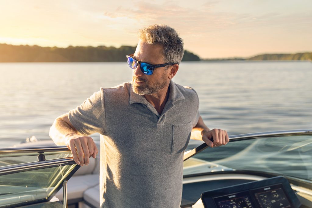 Man aboard an SLX 260 Surf